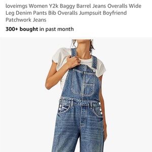 Classic Blue Women's Denim Overalls